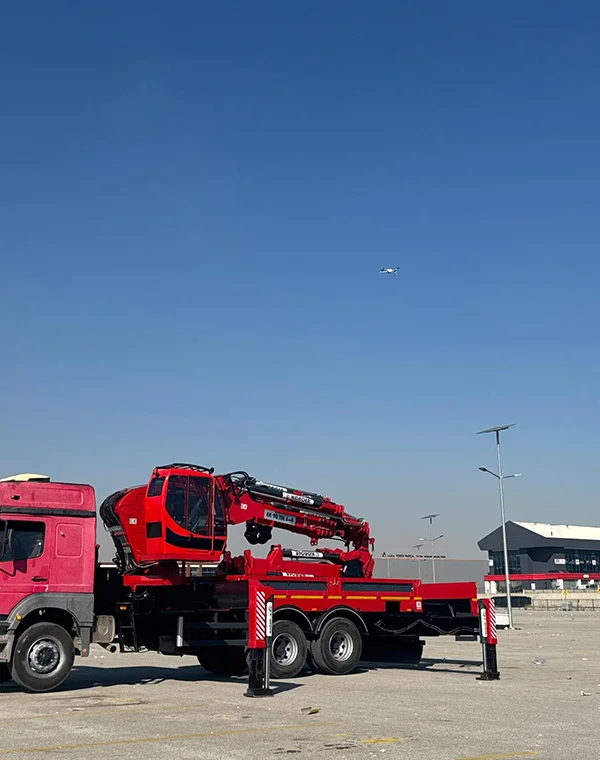 2007 Model Ford 2520 Yana Katlanır Tek Kırma 30 Ton